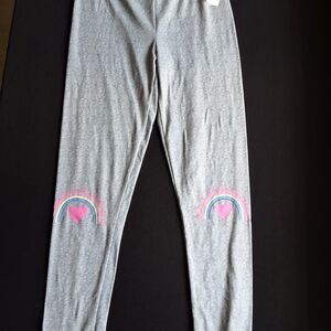 Freestyle Gray Leggings with Colorful Accents